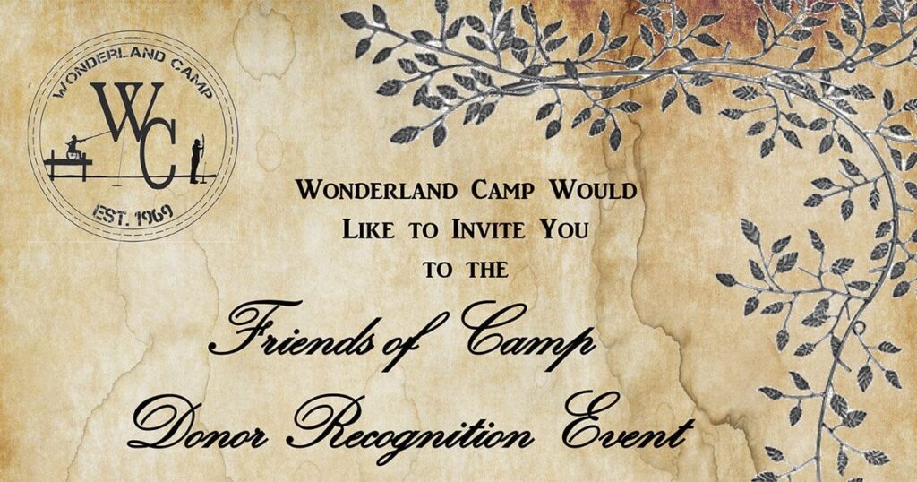 Friends of Camp Donor Recognition Event